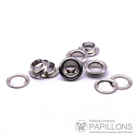 Люверс оцинкованный, Россия, 20 мм (упаковка 1000 шт)