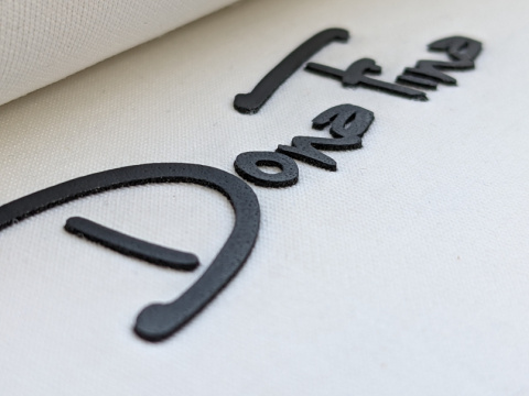 Термопленка серии 3Д 2502 черная, объемная для резки, 0,50 x 10 м