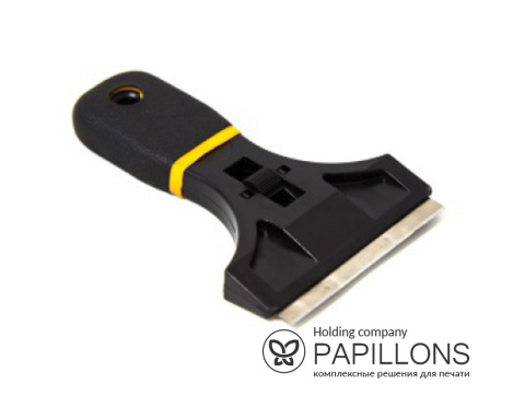 Скребок с металлическим лезвием  140х95мм