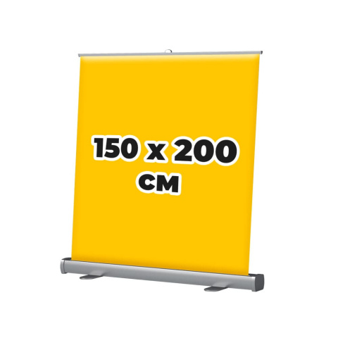 Мобильный стенд Роллап DLC алюминий, 150x200см, 2,75кг