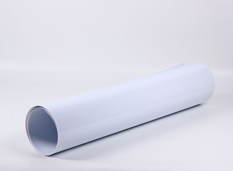 Жесткий ПВХ рулон Prento 0,3мм (300мкм) белый, матовый 1,22*100м