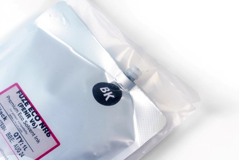 Экосольвентные чернила Bordeaux ПРЕДОХРАНИТЕЛЬ ЭКО Н Р Св  Циан для принтеров Mimaki, с чипом, в пакете 2 л