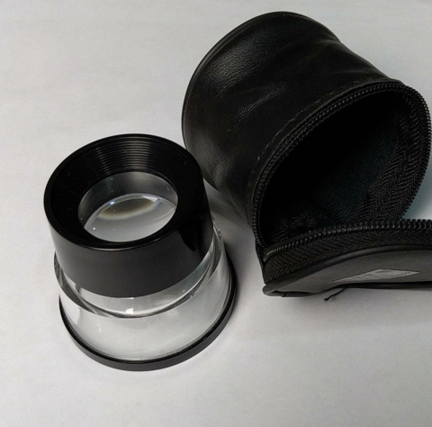 Лупа-стакан с шкалой F207