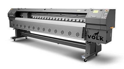 Изображение Сольвентный принтер широкоформатный Volk C8 3,2 м, 4 печатные головки Konica, 140 м2/ч